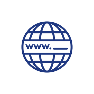 world wide web globe logo