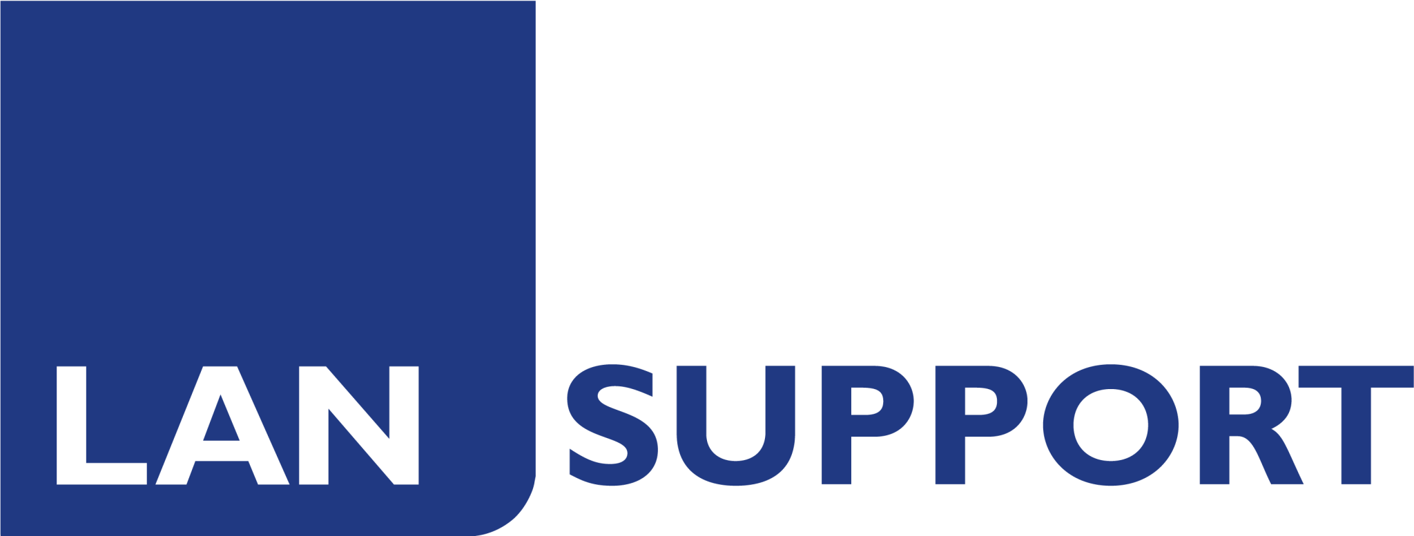 lan support logo B