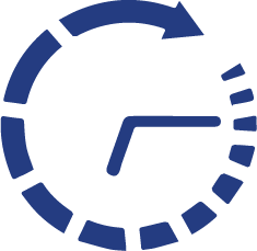 ticking clock dark blue logo 2
