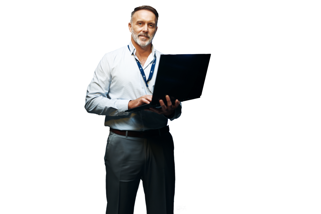 An onsite IT technician